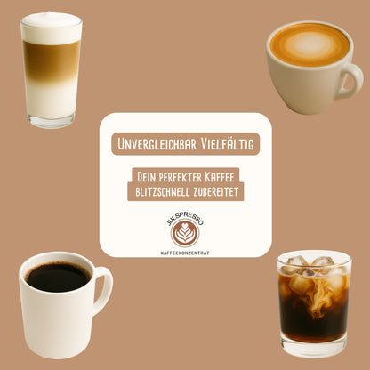JULSPRESSO Kaffeekonzentrat - Klassik No. 1 - ca. 25 Tassen Kaffee in einer Flasche!